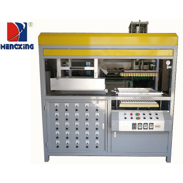 Blister vacuum formed plastic machine